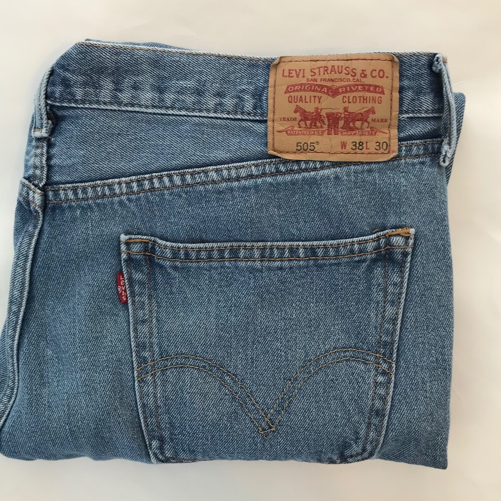 Levi's 505 Jeans Mens 38 x 30